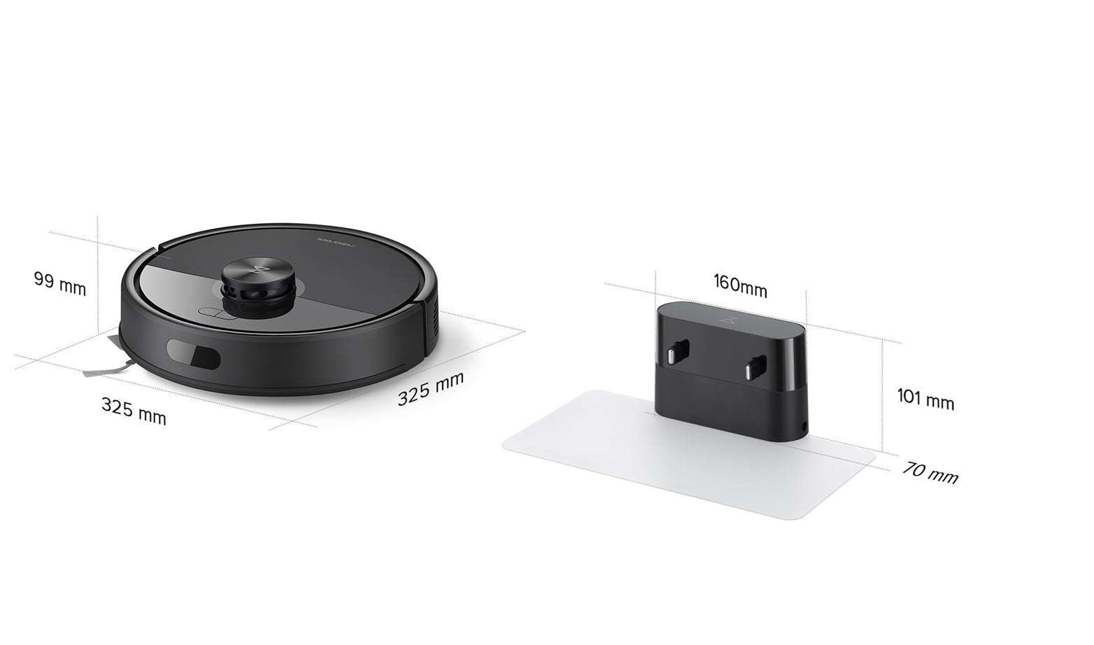 Roborock Q7 Pro Max / Q7 TF الأبعاد
